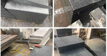 西宁 芝麻黑地铺石材