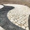 西宁 黄金麻冰裂缝室外铺装效果完美展示
