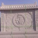 西宁 芝麻白花岗岩屏风，照壁，影壁