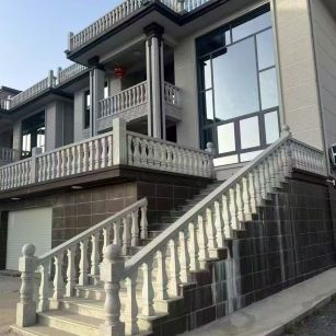 西宁 芝麻白别墅阳台栏杆，楼梯栏杆