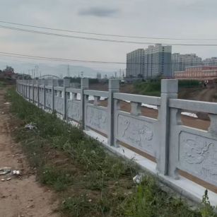 西宁 石材河道栏杆