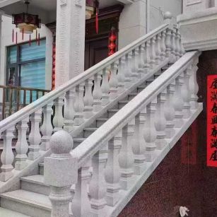 西宁 天然石材 阳台庭院护栏、栏杆