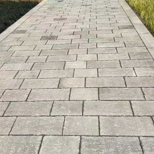 西宁仿古石铺装效果