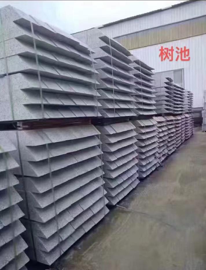 西宁 芝麻灰切头树池