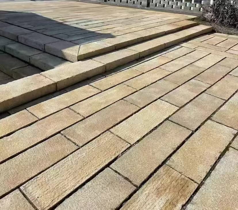 西宁仿古石铺装效果