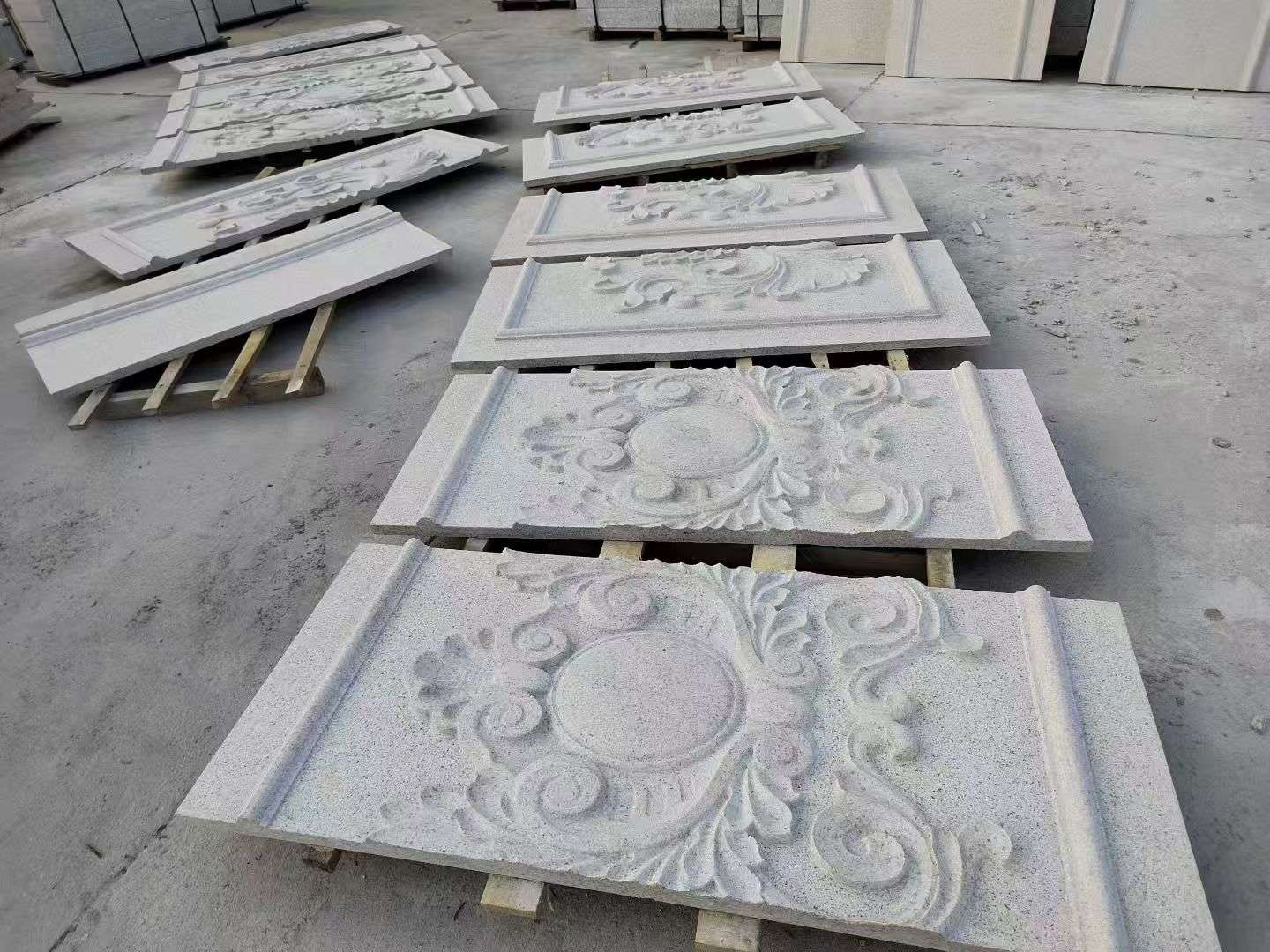 西宁 芝麻白干挂雕花板